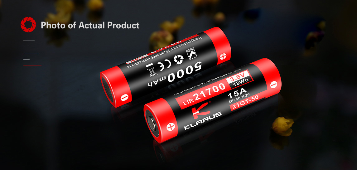 ΜΠΑΤΑΡΙΑ KLARUS 21GT-50 5000mAh
